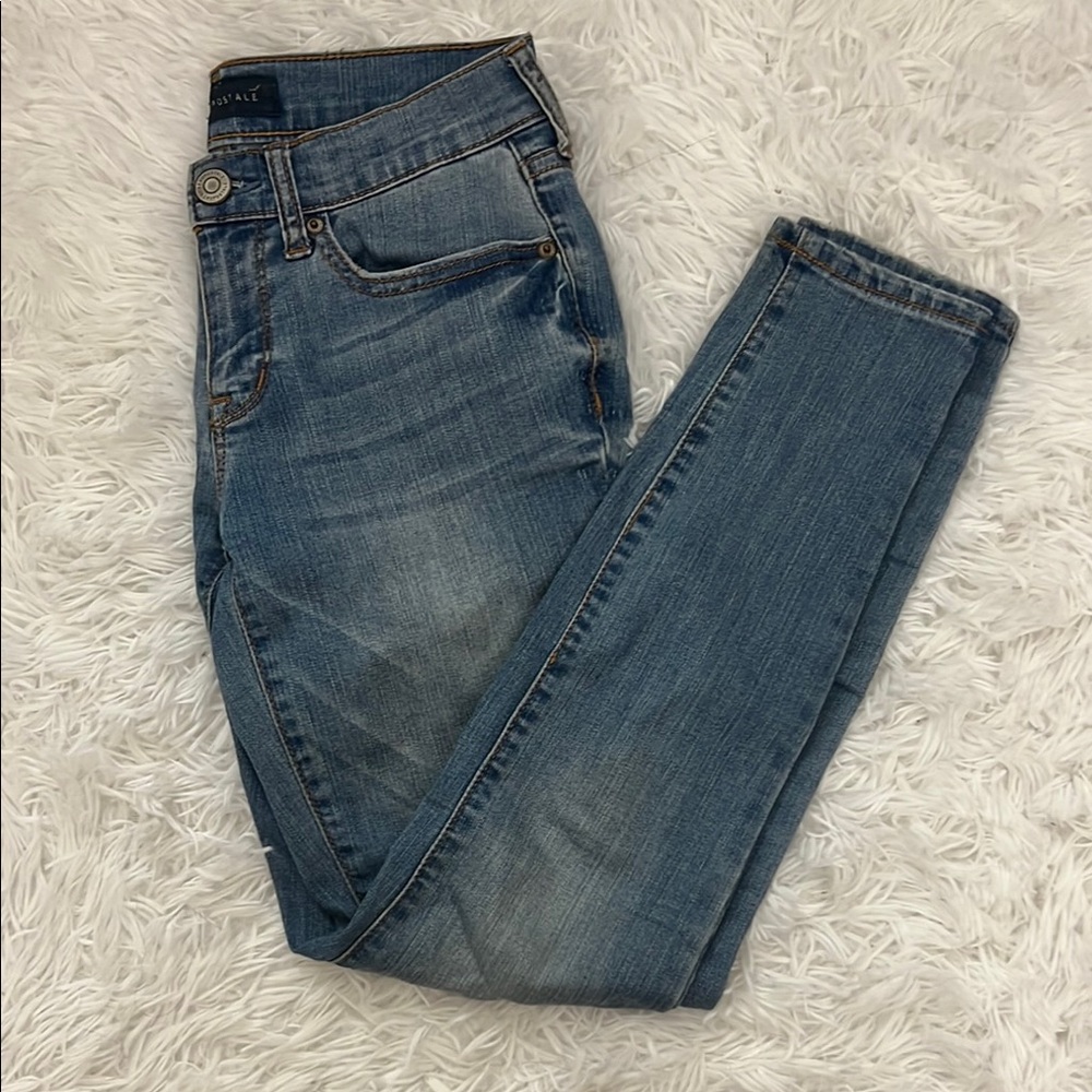 Aeropostale Blue Skinny Jeans